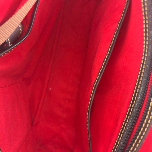 Dooney and Bourke Kingston  Brown Florentine Leather Shoulder Bag - Picture 7 of 9